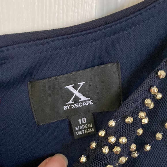 X scape Beaded formal gown - Picture 6 of 9